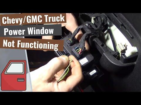 Troubleshooting Guide for Chevy/GMC Truck Window Switch Malfunction