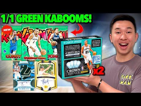 Unboxing the Excitement: 2023-24 Panini Crown Royale Basketball FOTL Hobby Box Review