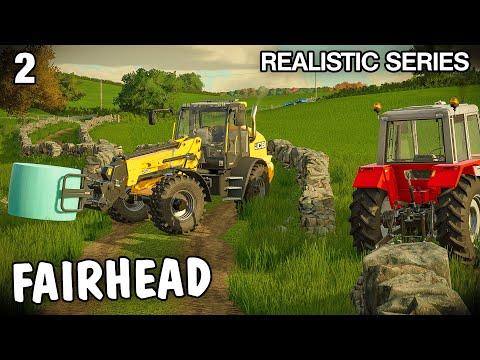 Experience Realistic Farming in Fairhead FS22 Series - Episode 2