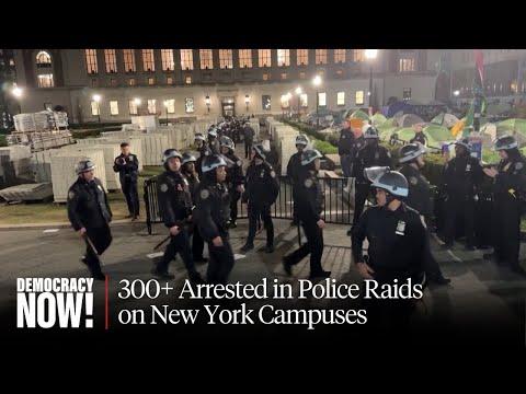 Campus Crackdown: Police Raids at Columbia & CCNY for Gaza Encampments