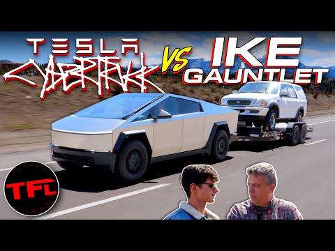 Tesla Cybertruck vs Ford F-150 & Ram Cummins: Gas vs Diesel vs Electric Showdown