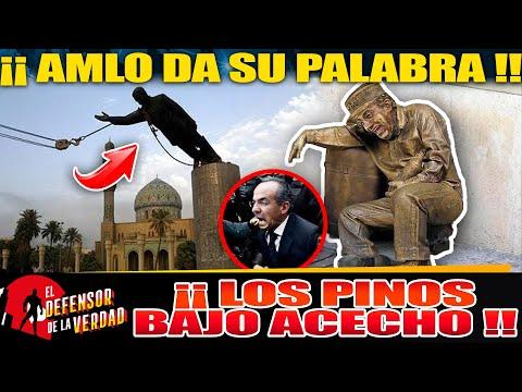 La polémica estatua de Felipe Calderón en Los Pinos: ¿Qué opinan los mexicanos?