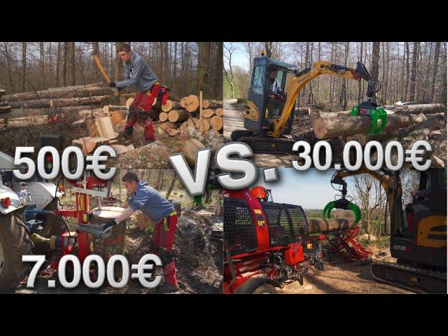 Effizientes Brennholz machen: Tipps und Tricks für Anfänger