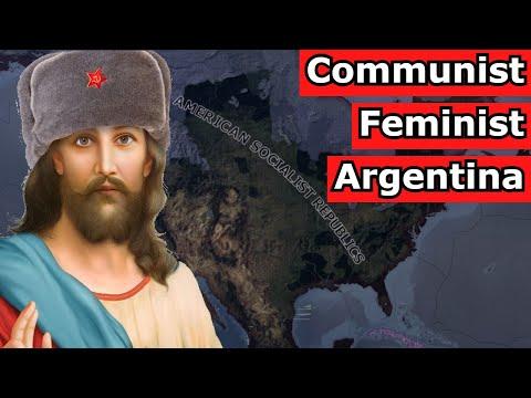 Unleashing Argentina's Power in Hoi4: Commie Feminist Jesus DLC