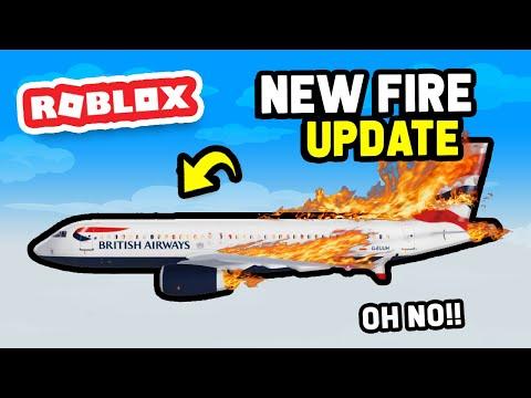 Experience the Thrills of the New Fire Update in Cabin Crew Simulator (Roblox)