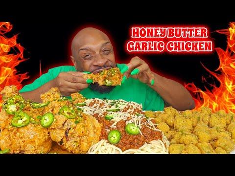 Discover the Ultimate Mukbang Experience with Spicy Honey Butter Garlic Fried Chicken