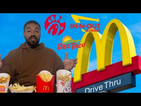 The Ultimate Fry Showdown: McDonald's vs. Burger King vs. In-N-Out