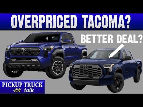 Is the 2024 Toyota Tacoma Worth the High Price? A Comparison with the Toyota Tundra
