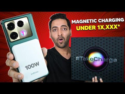 Unboxing and Review of the Infinix Note 40 Pro 5G with Magnetic Charging