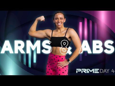 Get Lean Arms & Strong Abs with this AMRAP Workout! 💪