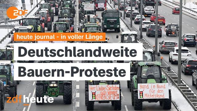 Der Tod von Franz Beckenbauer und Bauernproteste - Aktuelle Nachrichten vom 08.01.2024
