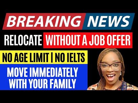 Unlocking the New Visa to Relocate with Your Family and No Job Offer