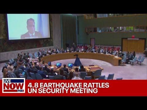 Unforeseen Earthquake Shakes UN Meeting: Eyewitness Accounts and Community Response