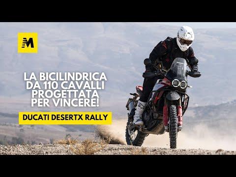 Esplora la Ducati DesertX Rally: Prestazioni eccezionali e potenza in fuoristrada!