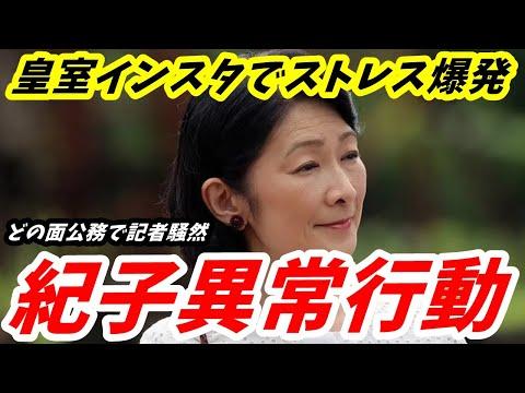 紀子さんのストレス限界突破に関する最新情報