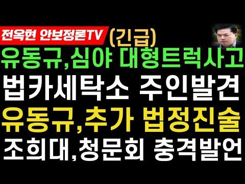 유동규 대형 교통사고와 세탁소 주인 실종 사건 최신 소식