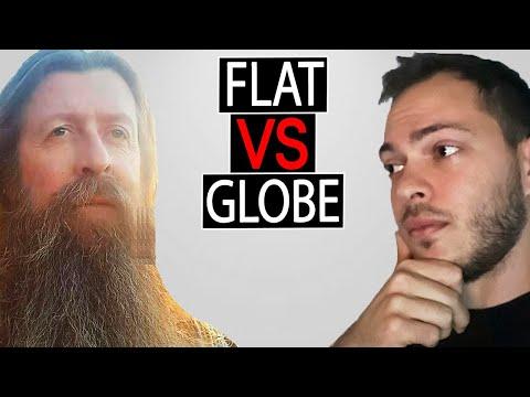 Debate on Earth's Shape: Flat vs. Globe