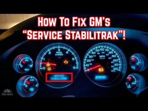 How to Troubleshoot and Fix GMC/Chevrolet Stabilitrak and Traction Control Lights