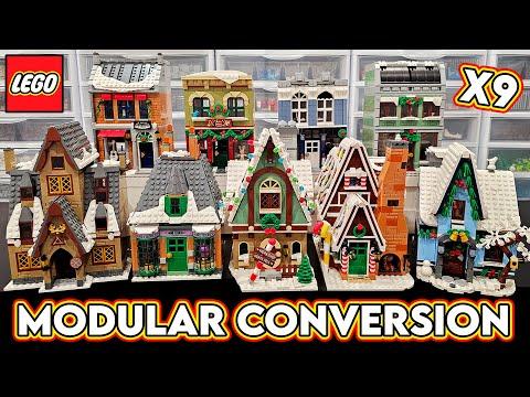 Unboxing Winter Village LEGO Set: A Festive Delight for the Holidays