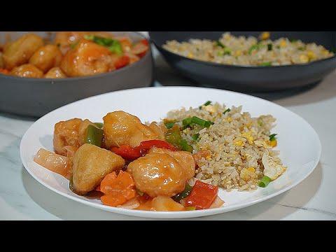 Delicious Homemade Sweet and Sour Chicken Fried Rice Recipe