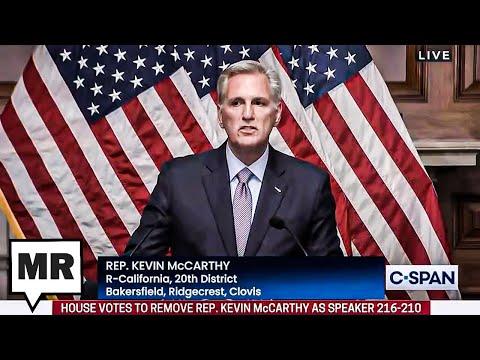 Kevin McCarthy Removed as Speaker of the House: A Breakdown of the Historic Vote