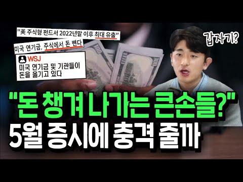 주식 시장 비관론 증폭! 5월 위기설 현실화 가능성?