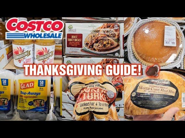 Get Ready for Thanksgiving with Costco's Affordable and Delicious Options