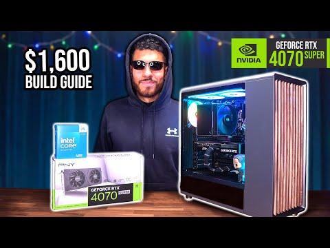 Ultimate $1600 Gaming PC Build Guide - RTX 4070 Super i5 14600K (w/ Benchmarks)