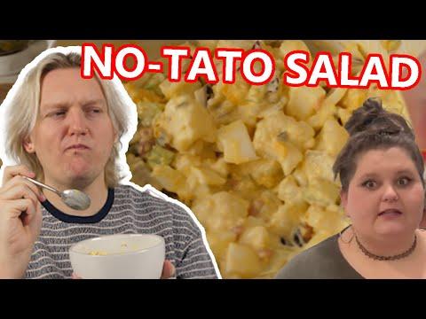 Delicious and Low-Calorie Cauliflower Potato Salad Recipe