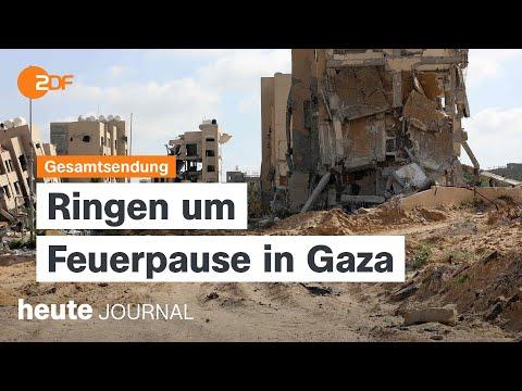 Sicherheitsbedenken im Wahlkampf und Hoffnung auf Gaza-Frieden - Heute Journal Highlights