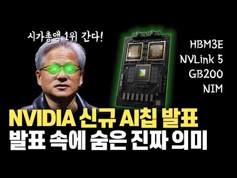 NVIDIA의 GTC 2024 로드맵: AI와 관련된 하드웨어 및 소프트웨어 준비