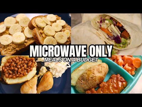 Microwave-Friendly Meals on a $50 Weekly Budget