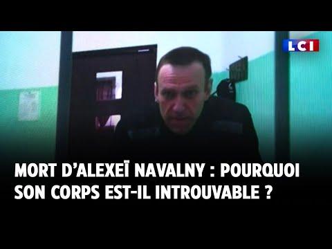 Mystère autour de la disparition du corps d'Alexeï Navalny