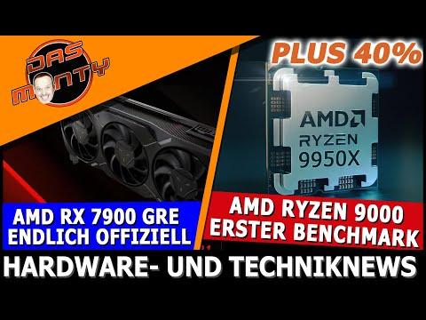 Neue AMD Ryzen 9000 CPUs und Radeon RX 7900 GE: Alles, was du wissen musst