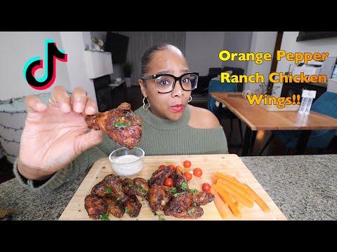 Delicious Orange Pepper Ranch Chicken Wings Recipe