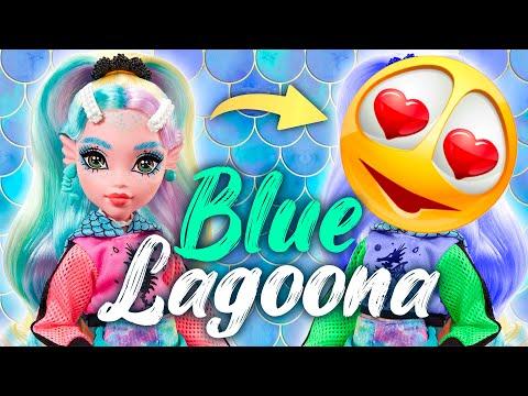 Customizing a New Generation Monster High Doll: Transforming Lagoona Blue into a Stunning Mermaid