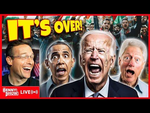 Biden, Clinton & Obama SCREAMED OUT of Event On LIVE TV By Democrat Mob! 'War Criminals' 🚨