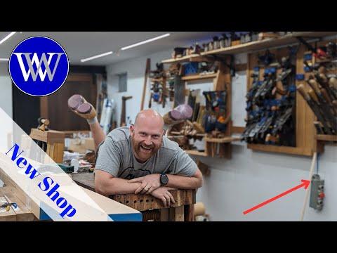 James Wright's New Shop: A Woodworking Enthusiast's Dream Come True