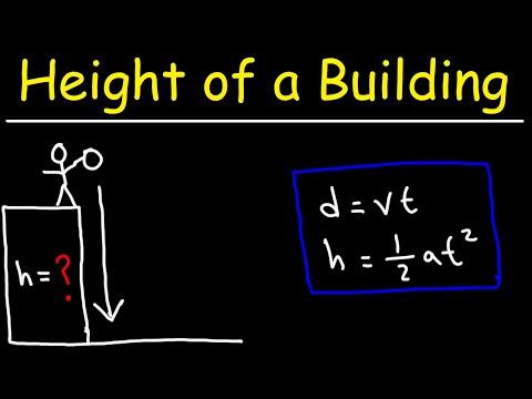 How to Calculate the Height of a Building Using a Rock and Sound