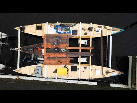Building a Boat: Lag Screwing vs. Metal Plates and Engine Box Mounting