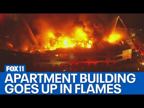 Massive Structure Fire in Lomita - A Detailed Coverage