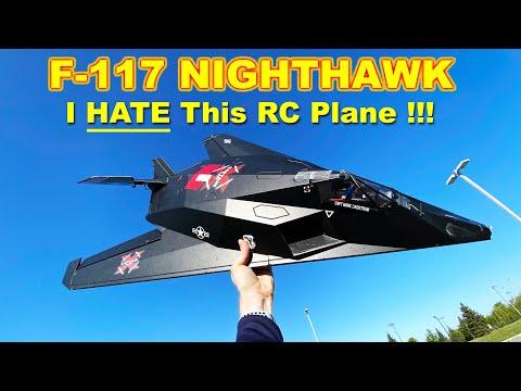 The Thrilling Adventure of Flying the F-117 Alpha RC Plane