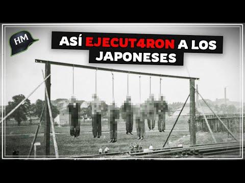 Ejecuciones de soldados japoneses después de la Segunda Guerra Mundial