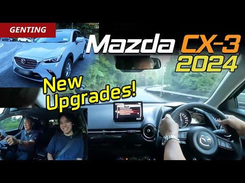 Experience the Thrill of Driving the 2024 New Mazda CX-3 on Highways and Mountain Roads