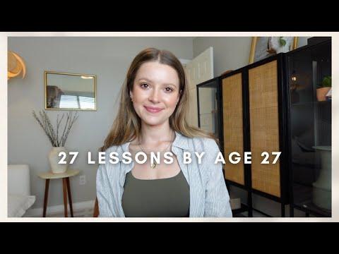 27 Life Lessons: A Comprehensive Guide to Personal Growth and Financial Wisdom