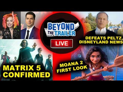 Exciting Updates on The Matrix 5, Moana 2, and Disneyland Expansion