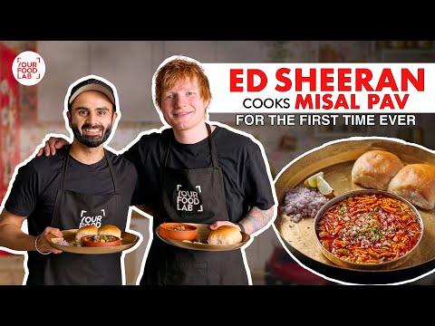 Ed Sheeran's Culinary Adventure: Cooking Indian Cuisine with Chef Sanjyot Keer