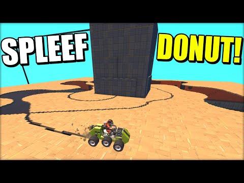 Unleashing the Thrills: Custom SPLEEF Arena Battle in Scrap Mechanic Multiplayer