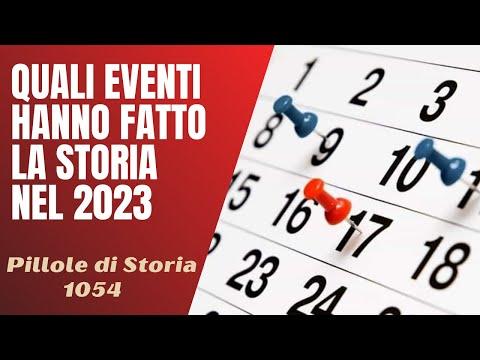 I principali eventi storici del 2023: Una panoramica dettagliata