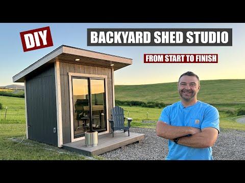 Build Your Own DIY Shed Studio: A Step-by-Step Guide